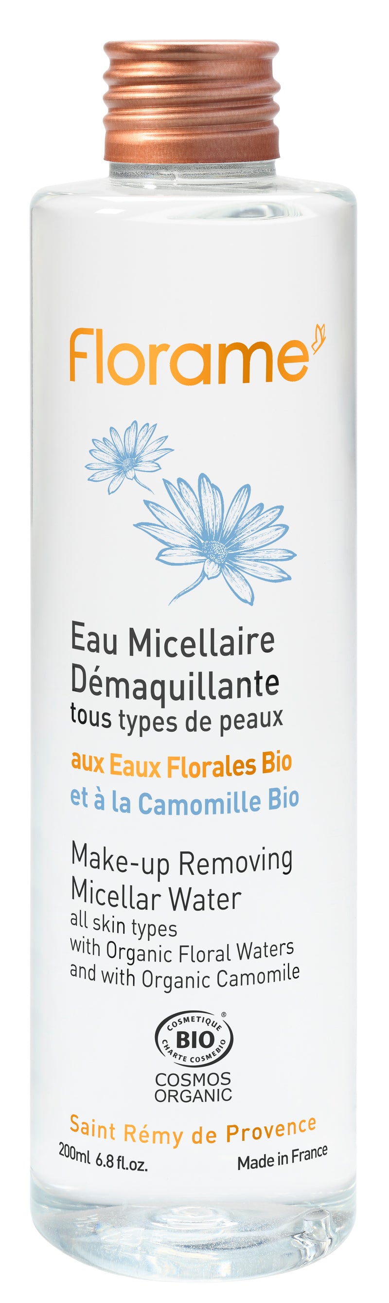 FLORAME MAKE-UP REMOVING MICELLAR WATER 200ML