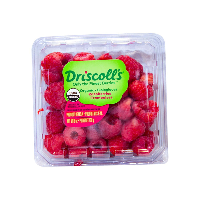 Organic Raspberry Driscolls 170g