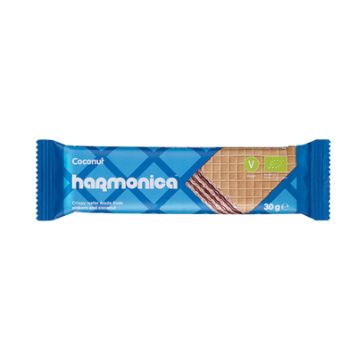 Organic Crispy Wafer With Coconut 30g