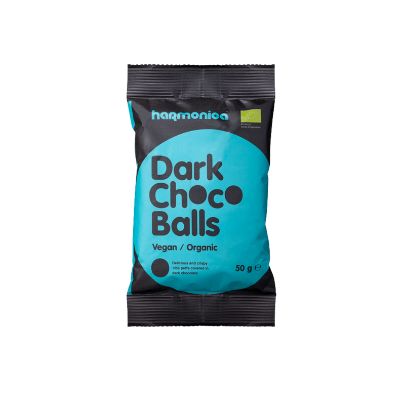 Organic Dark Chocolate Rice Puffs 50g
