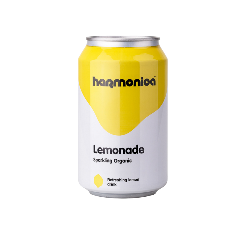 Organic Sparkling Lemon Soda 330Ml