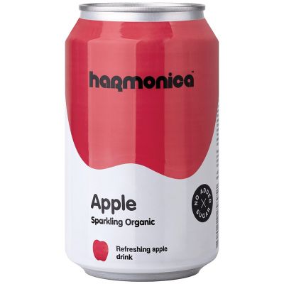 Organic Carbonated Apple Juice with no Added Sugar 330ml
