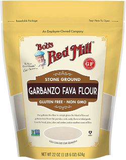 Organic Garbanzo Fava Flour 22 Oz - Bob'S Red Mill -