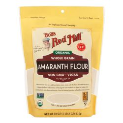 Organic Amaranth Flour 18 Oz - Bob'S Red Mill -