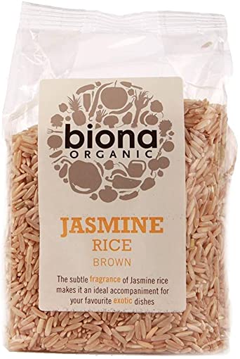 Organic Jasmine Rice Brown 500g