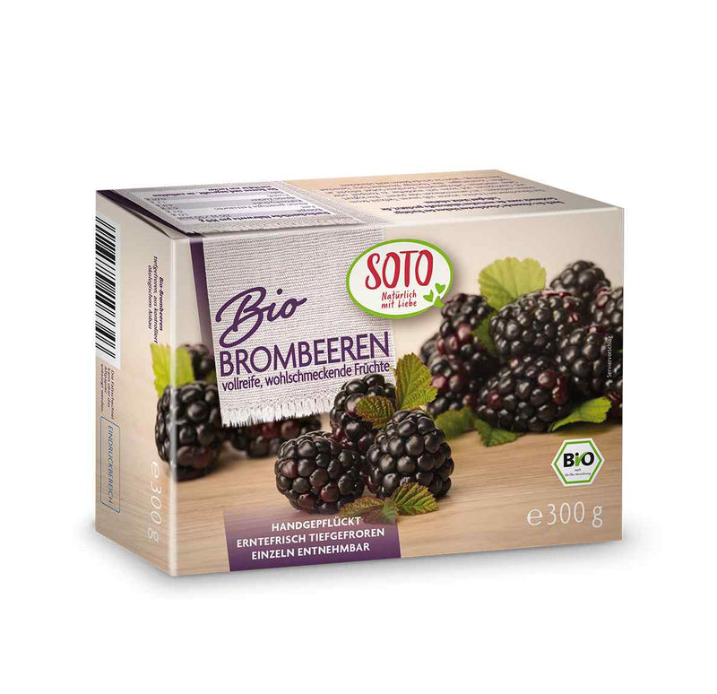 Organic Frozen Blackberries 300g