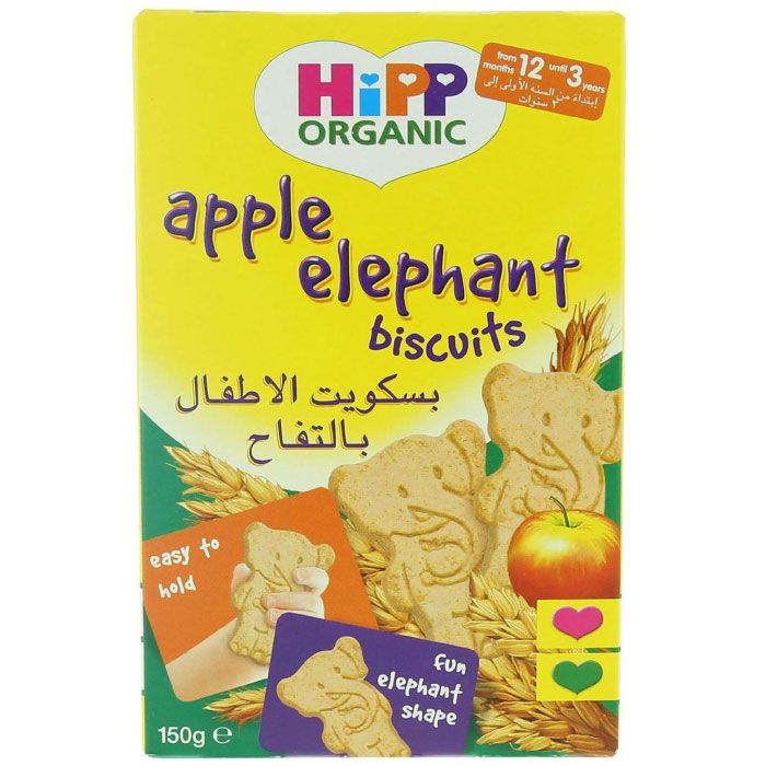 Organic Elephant Biscuits 150Gm