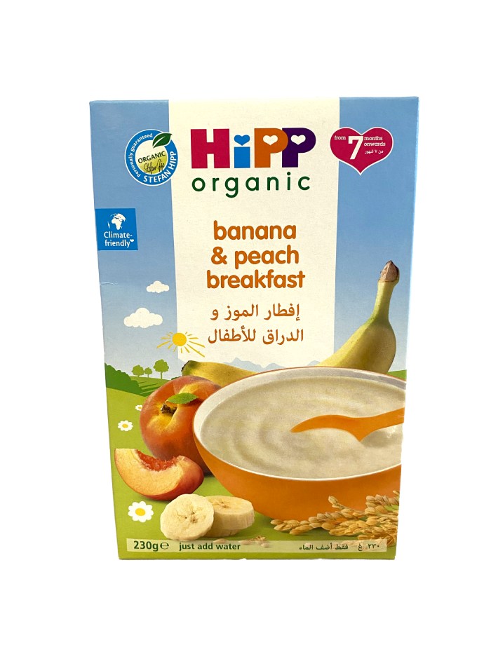 Hipp Banana And Peach Breakfast