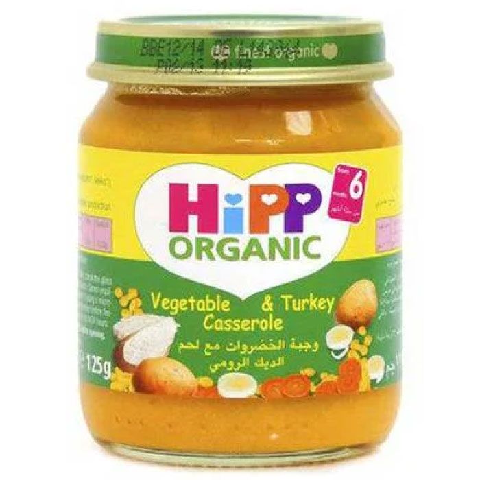 Organic Vegetable & Turkey Casserole
