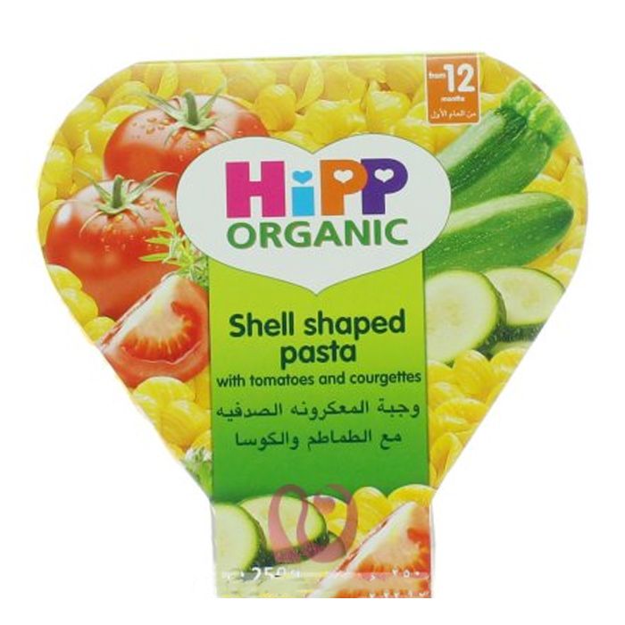 Organic Shell Shaped Pasta with Tomatoes Courgettes 250g(Disc)