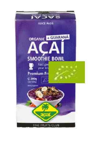 Organic Acai + Guarana Puree Premium 300g