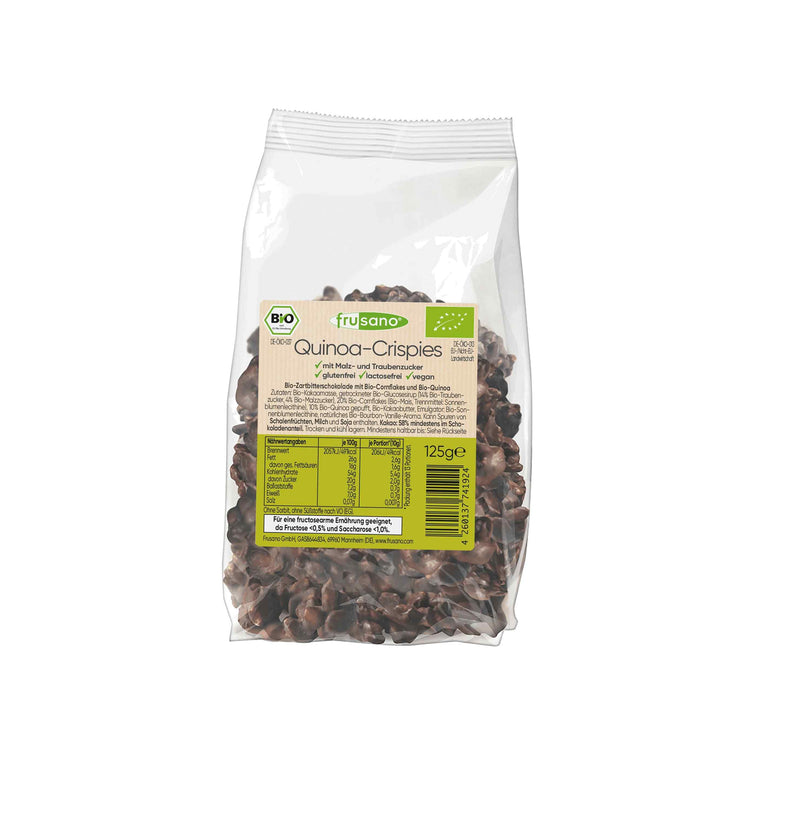Organic Dark Chocolate Quinoa Bites 125g