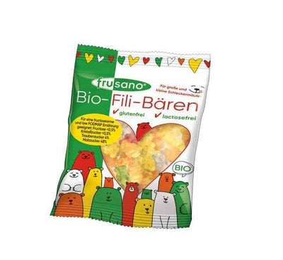 Organic Gummy Bears 50g - Frusano -