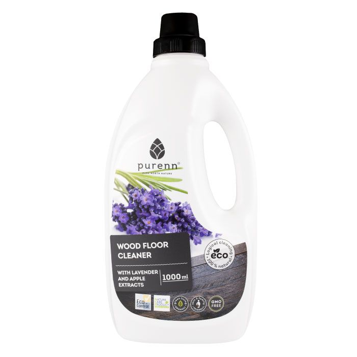 Organic Wood Floor Cleaner With Lavender Apple Extracts 1L