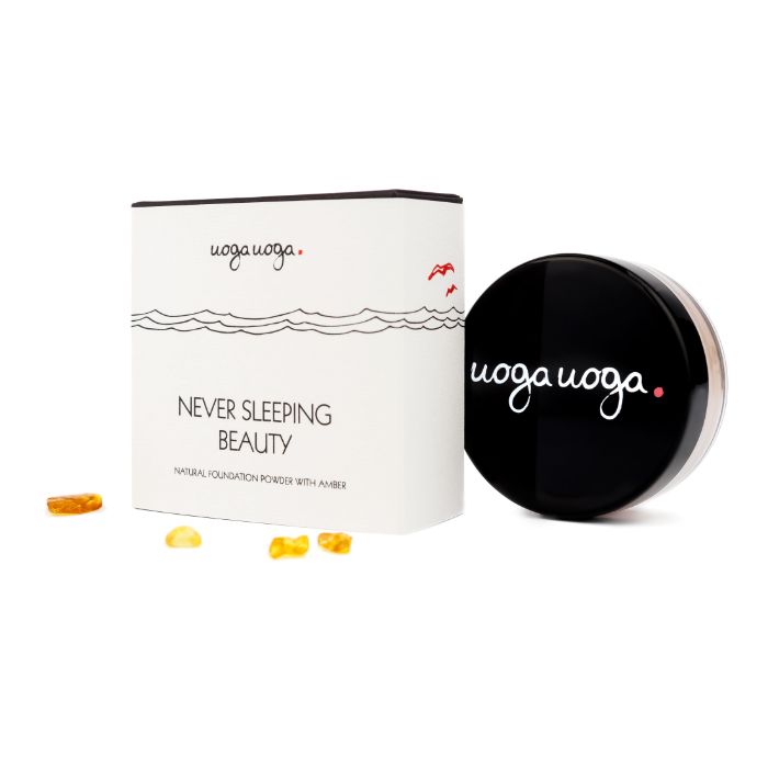 UOGA FOUNDATION POWDER NEVERSLEEPING BEAUTY 8G