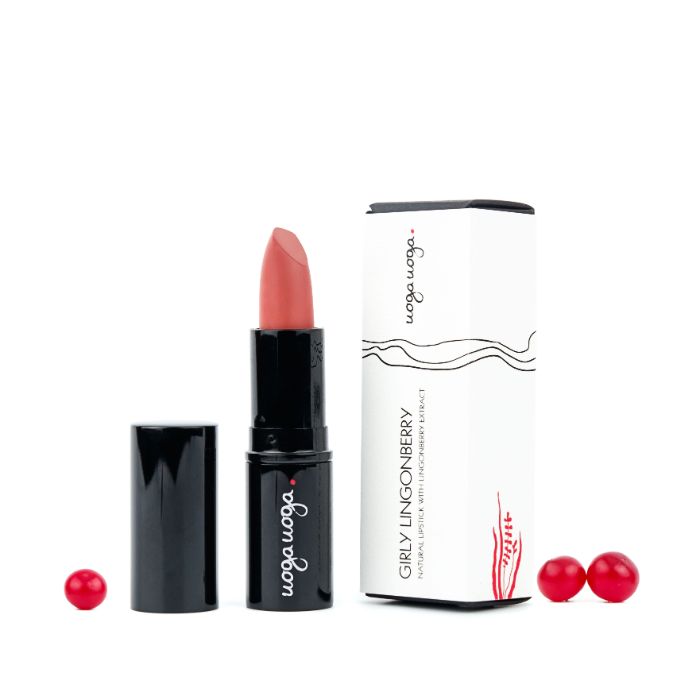 Organic Lipstick -Girly Lingonberry 4G