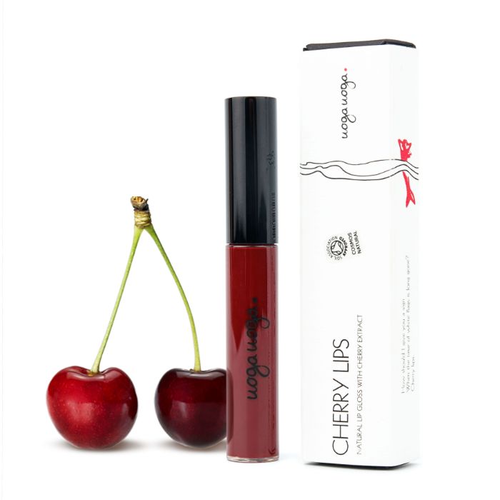 Organic Lipgloss - Cherry Lips 7Ml