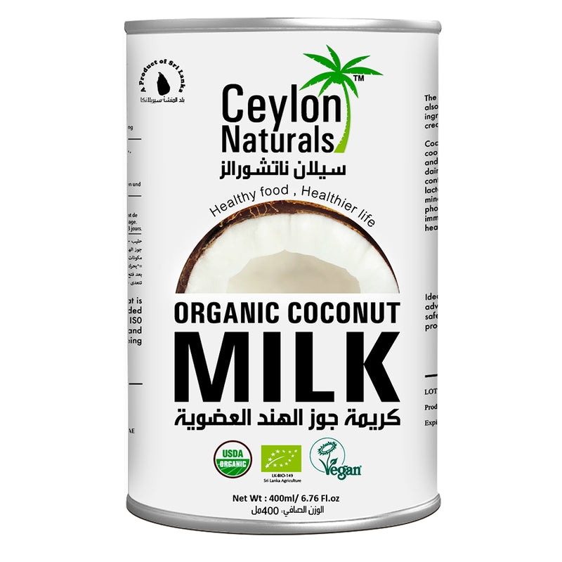 Organic Coconut Milk 22% Fat 400Ml
