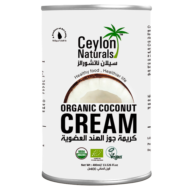 Organic Coconut Cream 17 % Fat 400ml
