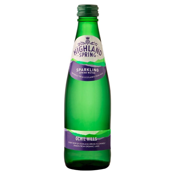 Sparkling glass Mineral Water