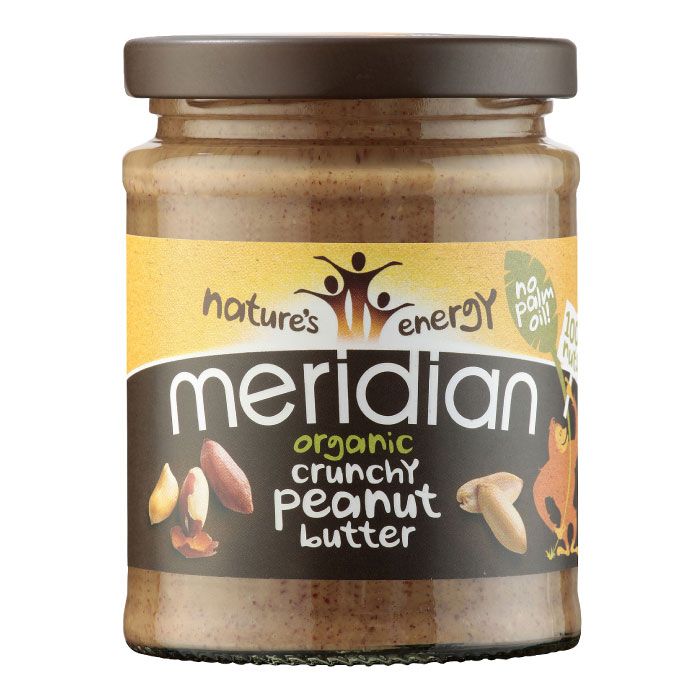 Organic Peanut Butter Crunchy 100% Nuts 280g