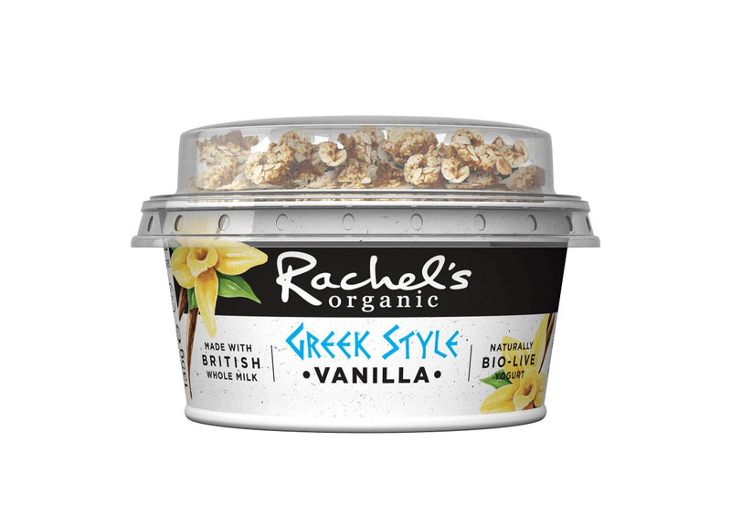 Rachels Org Greek Style Vanilla 150Gm
