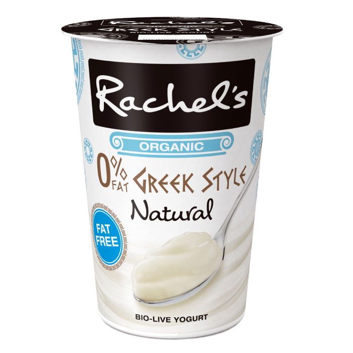 Organic Greek Style Fat free Natural Yogurt 450G