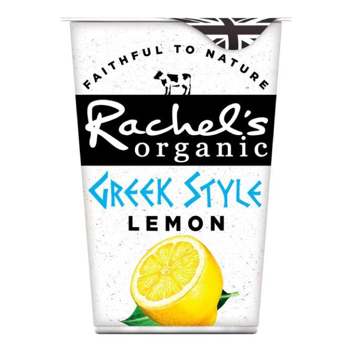 Organic Greek Style Yogurt With Lemon 450G
