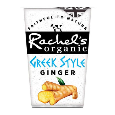 Organic Greek Style Yogurt with ginger 450G