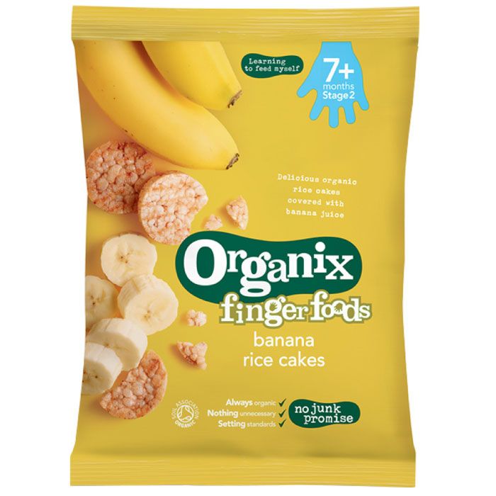 Organic Banana Rice Cakes 50G