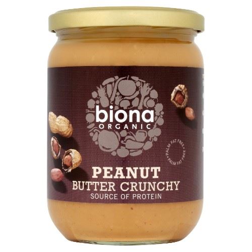 Organic  Peanut Butter Crunchy 500g