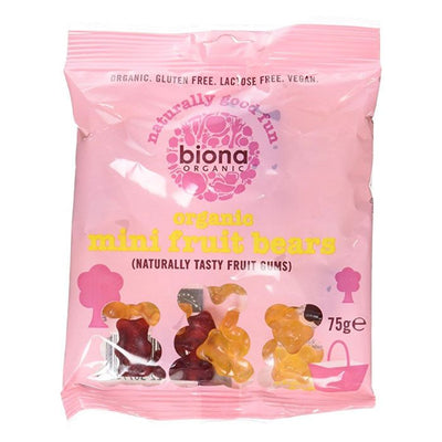 Organic Mini Fruit Bears 75g