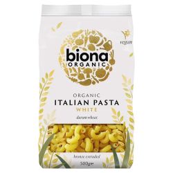 Organic White Macaroni Bronze Extruded 500G