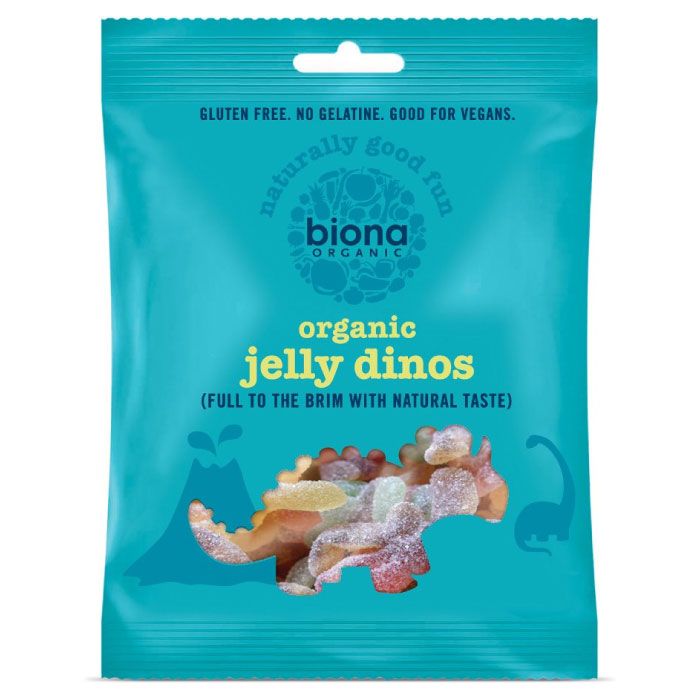Organic Jelly Dinos 75g