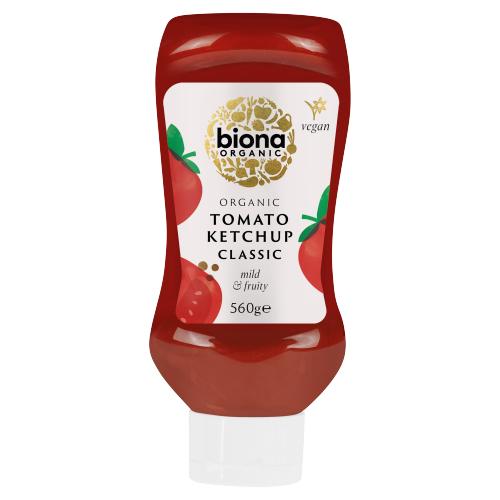 Organic Tomato Ketchup Classic Mild And Fruity 560G