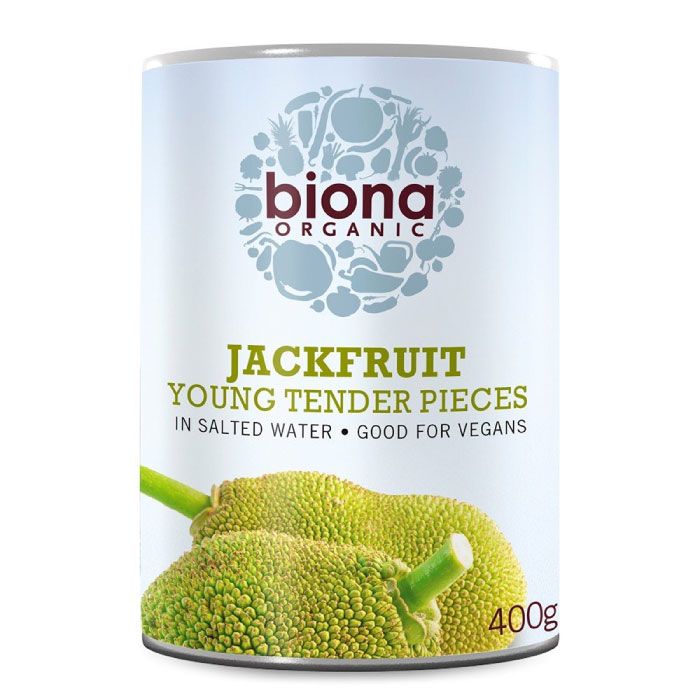 Organic Young Jackfruit In Salted Water 400g