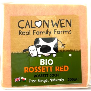 Organic Rosset Red Cheese 200g