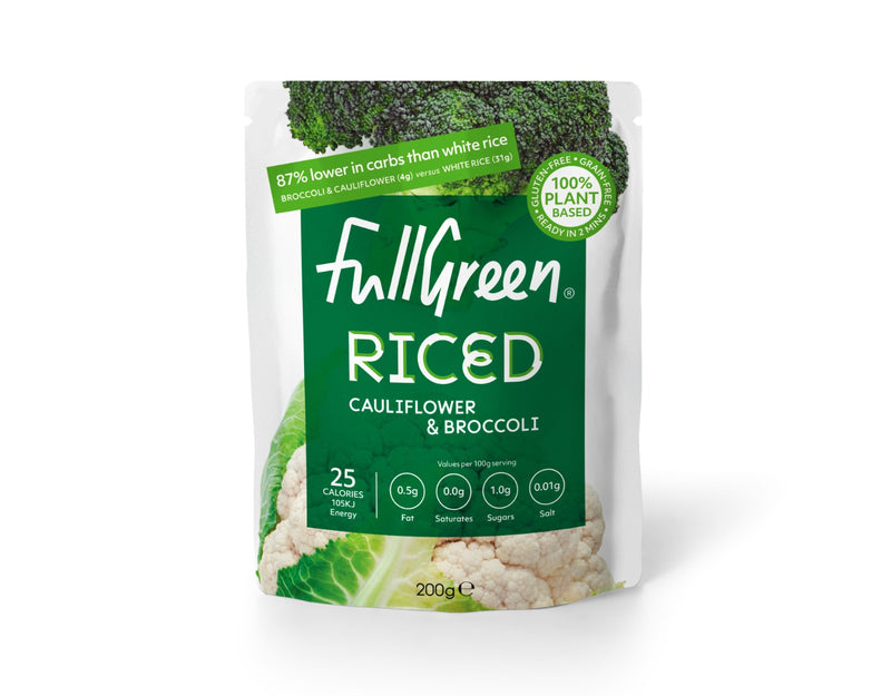 Organic Riced Cauliflower with Broccoli 200g