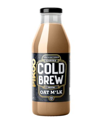 Pikoo Cold Brew Coffee W Oat Milk - Unswetened 200Ml