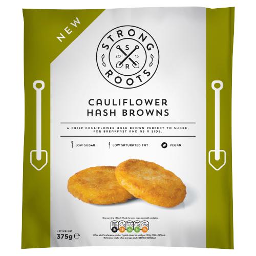 STRNG RTS CAULIFLOWER HASH BROWNS 375G