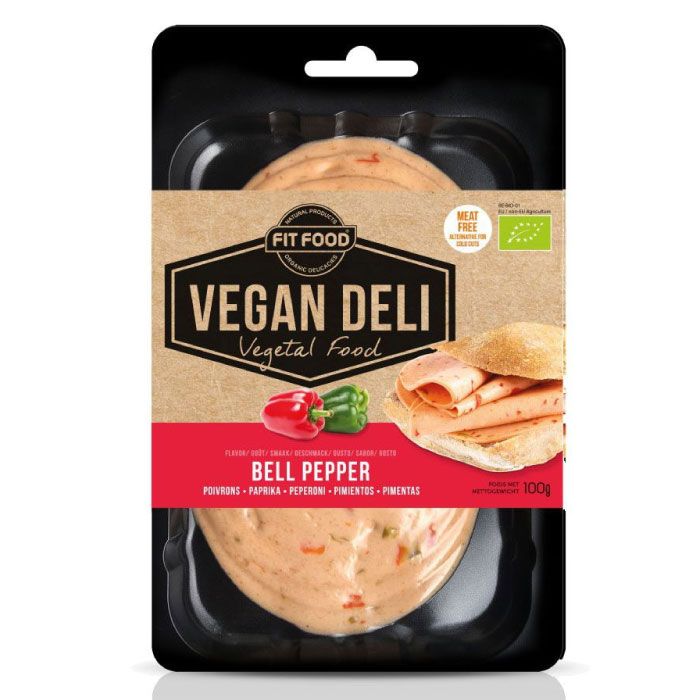 Organic Vegan Slices Bell Peppers 100G