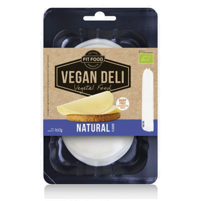 Organic Vegan Plain Cheese 160G