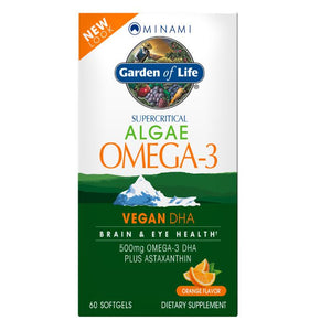 GARDN LIFE MINAMI ALGAE O-3 VEGAN BRAIN&EYE SUPP