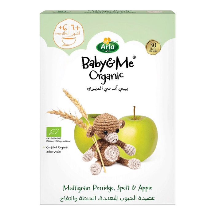 Organic Multigrain Porridge Spelt & Apple 210g – Lets Organic