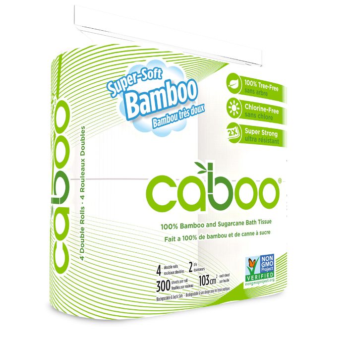 Organic Bathroom Tissue 4 Pack 300 Sheet