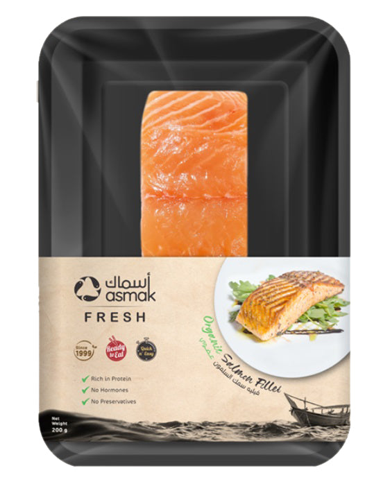 Organic Chilled  Salmon Fillet
