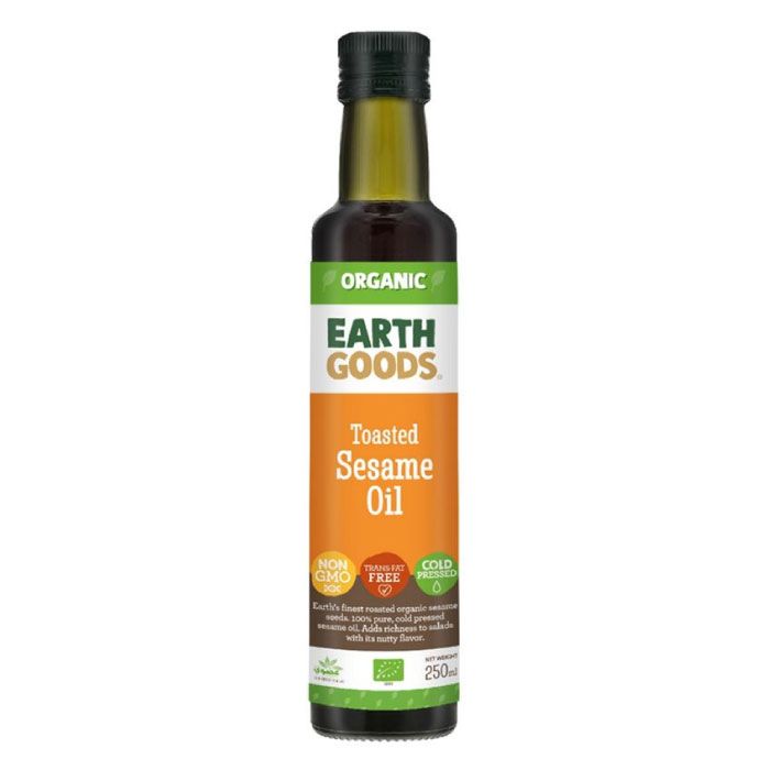 Earth Goods organic Toasted Sesame Oil 250 Ml