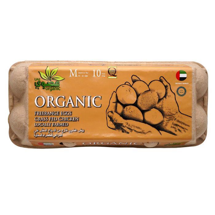 Organic Free Range Eggs 10Pc