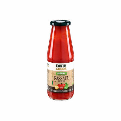 Organic Passata With Basil 680G - Earth Goods -