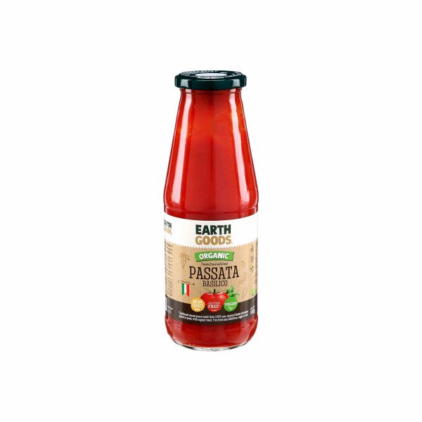 Organic Passata With Basil 680Gm
